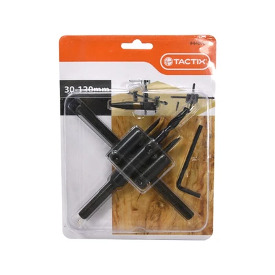 Gambar Tactix Mata Bor Hole Saw Adjustable Kayu 3-12 cm