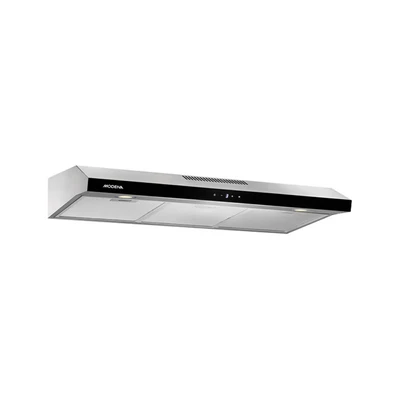 Gambar Modena Chimney Penghisap Asap Dapur 89.5x48x13.5 cm RX 9632 - Silver