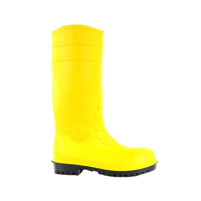 Gambar Krisbow Sepatu Boot Pengaman Ukuran 39-40 - Kuning