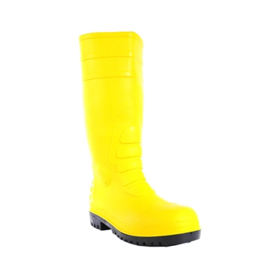 Gambar Krisbow Sepatu Boot Pengaman Ukuran 39-40 - Kuning