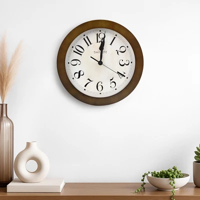 Gambar Informa Jam Dinding 34 cm 340A1 - Cokelat Tua