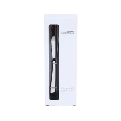 Gambar Delicia Pisau Makan Set 6 pcs ET-1021 - Silver