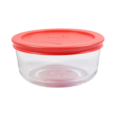 Gambar Pyrex 473 Ml Simply Store Wadah Makanan Round - Merah