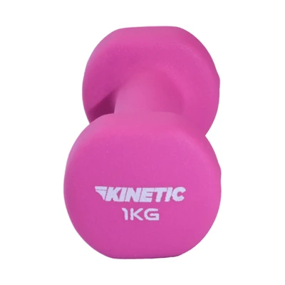 Gambar Kinetic Dumbbell Neoprene 1 kg - Pink