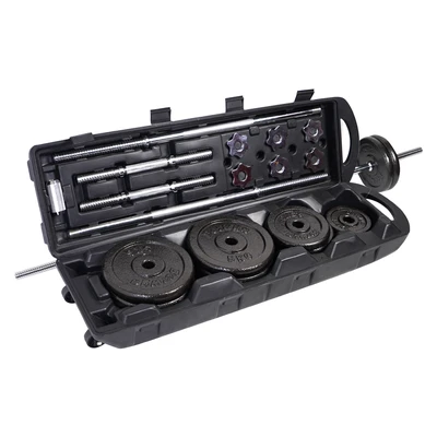 Gambar Kinetic Set 3 Pcs Dumbbell 50 kg - Hitam