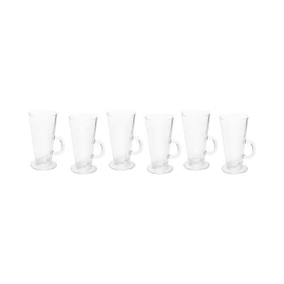 Gambar Kris Gelas Kaca 270 ml Set 6 Pcs Transparan