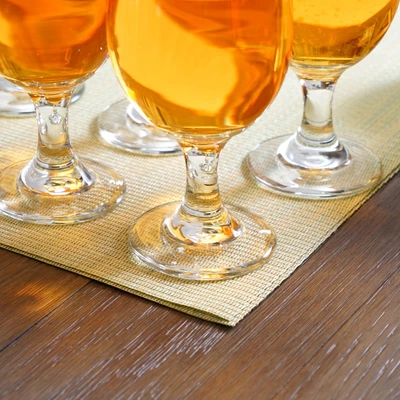 Gambar Libbey Goblet Gelas Kaca 340 ml Set 6 Pcs Transparan