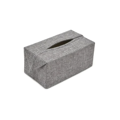 Gambar Informa 22x12.5x10 cm Kotak Tisu Lipat Polyester - Abu-Abu