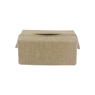 Gambar Informa 22x12.5x10 cm Kotak Tisu Lipat Polyester - Krem Beige
