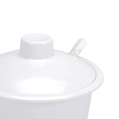 Gambar Krischef Tempat Sambal Melamine - Putih Ivory