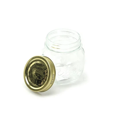 Gambar Quattro Staggioni Stoples Kaca Preserving 300 ml Transparan - Gold