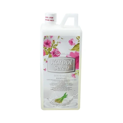 Gambar Papillon Sereh Original Karbol Pembersih Lantai 1 ltr