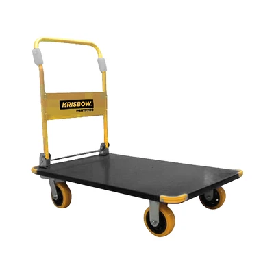 Gambar Krisbow Troli Barang 700 Kg - Kuning