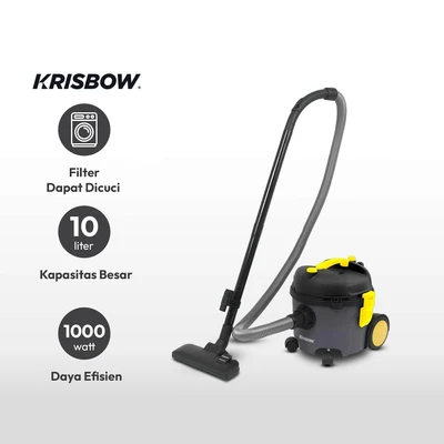 Gambar Krisbow Vacuum Cleaner Dry 10 Liter 1000 Watt
