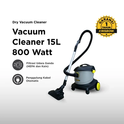Gambar Krisbow Vacuum Cleaner Dry 15 Liter 800 Watt