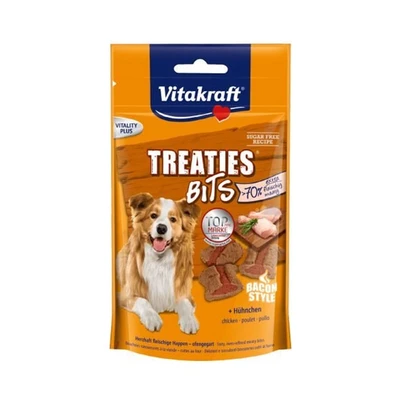 Gambar Vitakraft Camilan Anjing Treaties Bits Chicken Bacon