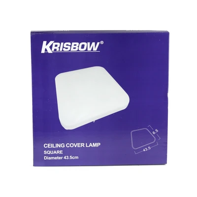 Gambar Krisbow Cover Lampu Kotak 33 cm