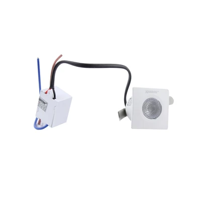 Gambar Krisbow Lampu Sorot Mini Square 3 Watt 3000K Warm White