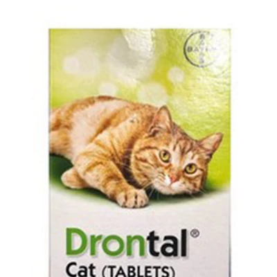 Gambar Elanco Drontal Obat Cacing Kucing Tablet