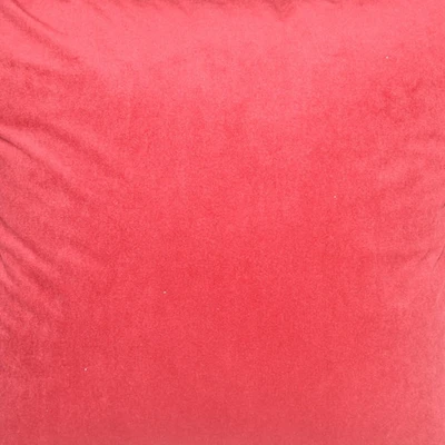 Gambar Informa Sarung Bantal Sofa Polyester Velvet 45x45 cm - Merah