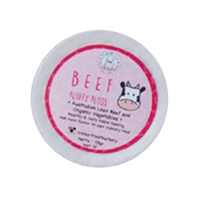 Gambar Trick Or Treat Camilan Anjing Fluffy Floss Beef 70 gr