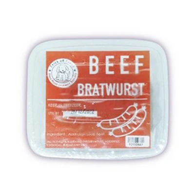 Gambar Trick Or Treat Camilan Anjing Bratwurst Beef 200 gr