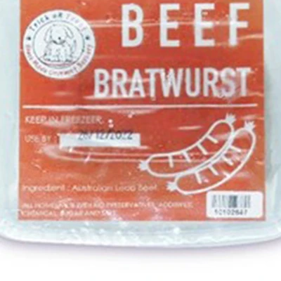 Gambar Trick Or Treat Camilan Anjing Bratwurst Beef 200 gr