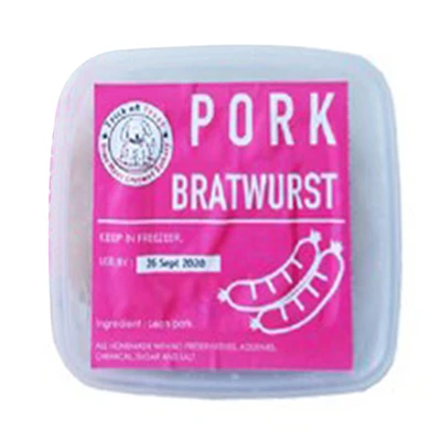 Gambar Trick Or Treat Camilan Anjing Bratwurst Pork 200 gr