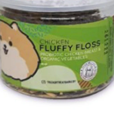 Gambar Trick Or Treat Camilan Anjing Fluffy Floss Chicken 70 gr