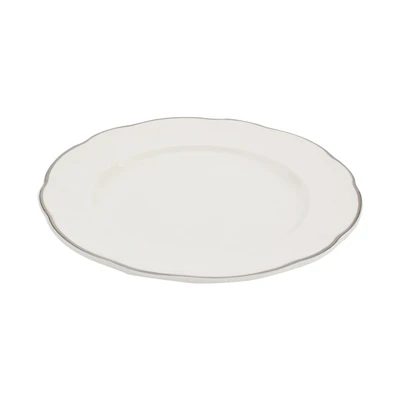 Gambar Appetite Eden Piring Makan Keramik 27x27 cm - Putih