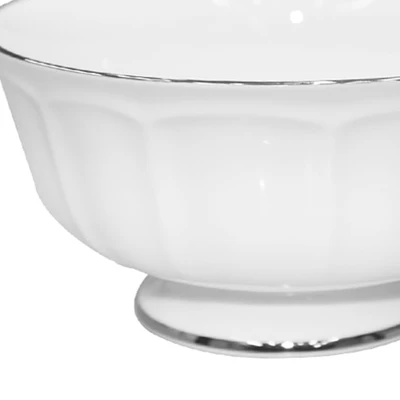 Gambar Appetite Eden Mangkuk Sereal Keramik 14 cm - Putih