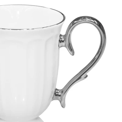 Gambar Appetite Mazzagrand Eden Mug Keramik 260 ml - Putih
