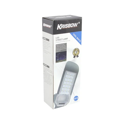 Gambar Krisbow Lampu Jalan 20 Watt SMD 6000K Cool Daylight
