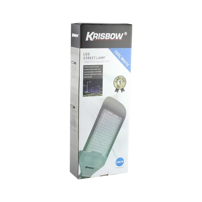 Gambar Krisbow Lampu Jalan 100 Watt SMD 6000K Cool Daylight