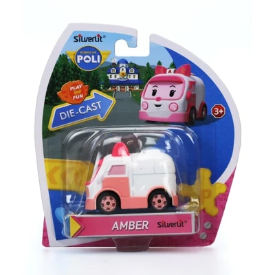 Gambar Robocar Poli Diecast Mobil Amber 83163
