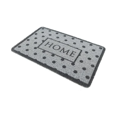 Gambar Krisbow Keset Pintu PVC Home 40x60 cm - Abu-abu