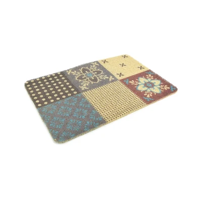 Gambar Krisbow Keset Pintu PVC Patchwork 40x60 cm - Mix