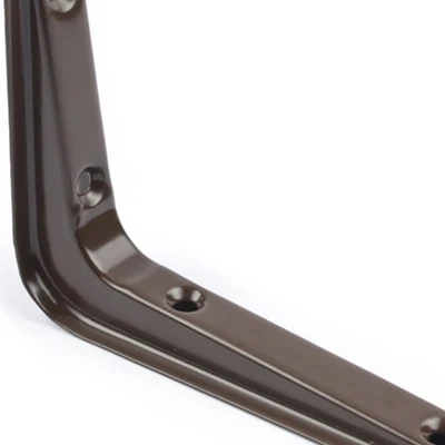 Gambar Masterspace Bracket Rak Dinding L Heavy Duty 12x8 cm - Cokelat