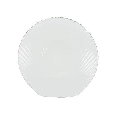 Gambar Delicia Piring Saji Kaca 30.5x30.5 cm - Putih