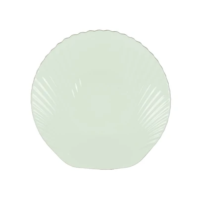 Gambar Delicia Piring Sup Kaca 23x23 cm - Putih