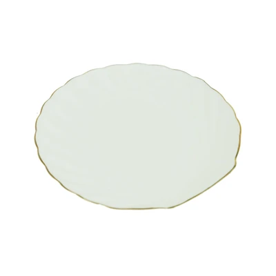 Gambar Delicia Piring Sup Kaca 23x23 cm - Putih