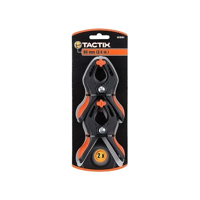 Gambar Tactix Penjepit 80 mm 2 Pcs - Hitam