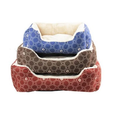 Gambar Pawise Tempat Tidur Anjing Square 60x50 cm - Merah