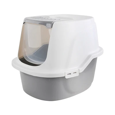 Gambar Pawise Toilet Kucing 48x38x40 Cm - Abu-abu