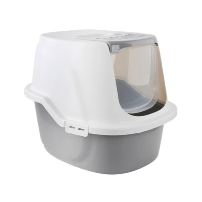 Gambar Pawise Toilet Kucing 48x38x40 Cm - Abu-abu