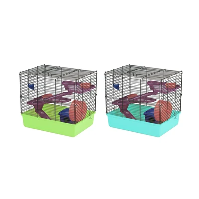 Gambar Pawise Kandang Hamster 41x30x37 cm Random