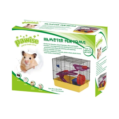 Gambar Pawise Kandang Hamster 41x30x37 cm Random
