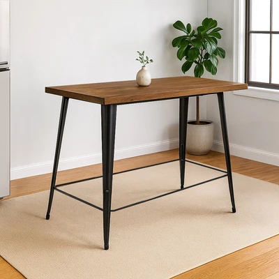Gambar Informa London Elm Meja Bar Edge - Hitam