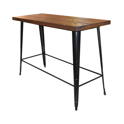 Gambar Informa London Elm Meja Bar Edge - Hitam