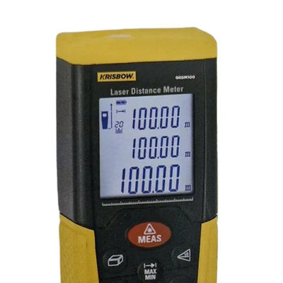 Gambar Krisbow Meteran Laser Digital Compact 100 Mtr